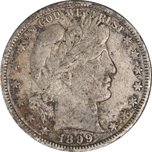 1899-S Barber Half Dollar - Rough VF+