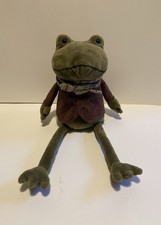Jellycat Riverside Rambler Frog With Tags Retired Very Rare Soft Plush Toy