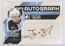 2010-11 ITG Heroes and Prospects Auto Jonathon Blum #A-JB Auto 0f8