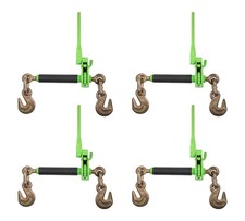 4pk 38-12 Folding Handle Ratchet Load Binder W Grab Hook 12000 Lbs Wll 4pk 38-12 Folding Handle Ratchet Load Binder W Grab Hook 12000 Lbs Wll