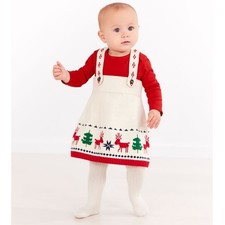 Hanna Andersson Holiday Sweater Jumper Christmas Sz 18-24 Mos