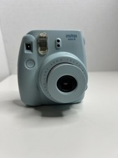 WORKING FUJIFILM Instax Mini 8 Instant Film Camera Missing Battery Cover