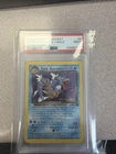 2000 POKEMON ROCKET PRERELEASE #8 DARK GYARADOS-HOLO PSA 9