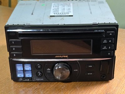 Alpine CDE-W233R   2Din Car Radio with CD USB AUX  Read Description
