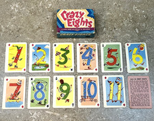 Vintage Whitman Miniature Crazy Eights Mini Card Game Complete With Instructions