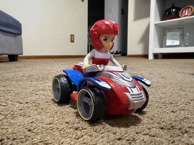 Paw Patrol Racers RYDER on ATV Bike Vehicle, Posable Figure, Removable