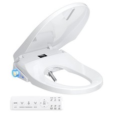 Bidet Toilet Seat, Electric Smart Heated Toilet Seat, Feminine Front Rear W...