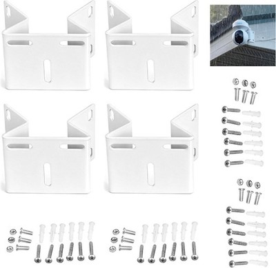 Security Camera Mount Kit, Corner Mount Bracket for Security Cameras, CCTV Su...