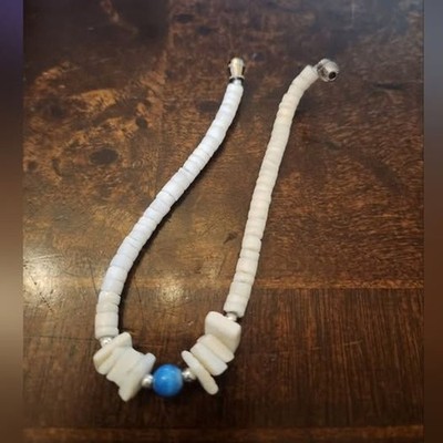 White Puka shell Braclet