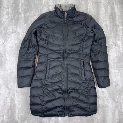 The North Face 550 Down Puffer Jacket Womens Small Parka Long Coat Suzanne