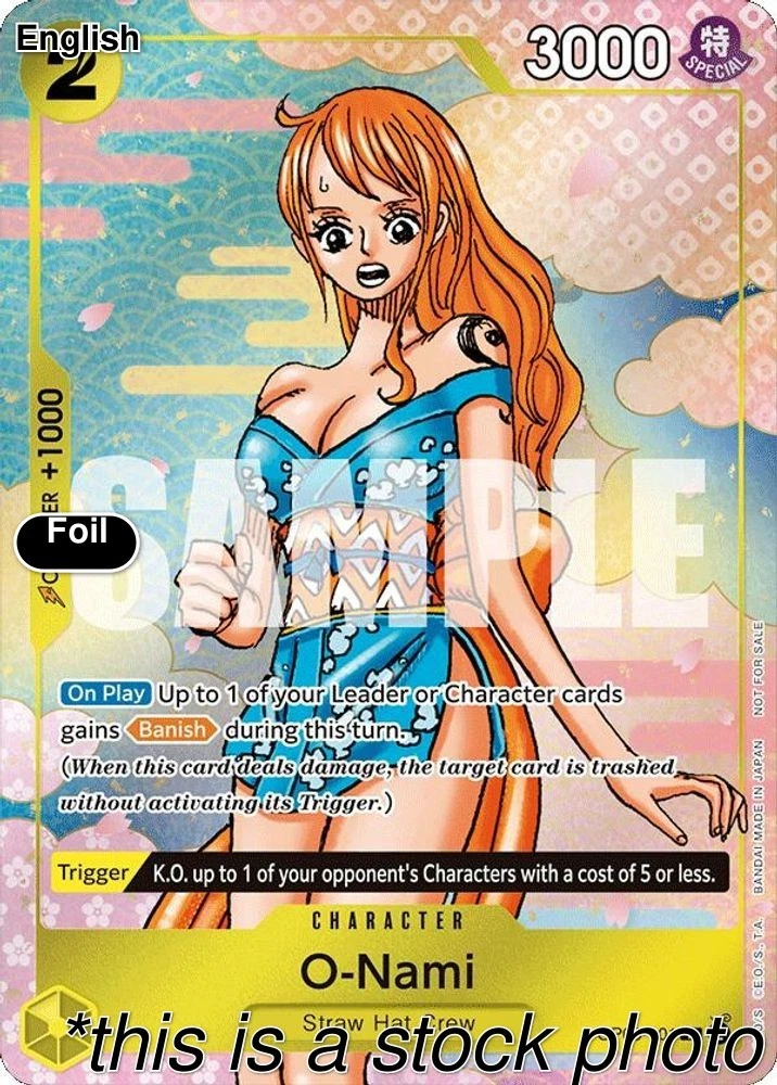 O-Nami OP06-101 One Piece Promotion Cards for sale | eBay