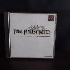Final Fantasy Tactics PS1 Japanese RPG Turn-Based Strategy Used Game