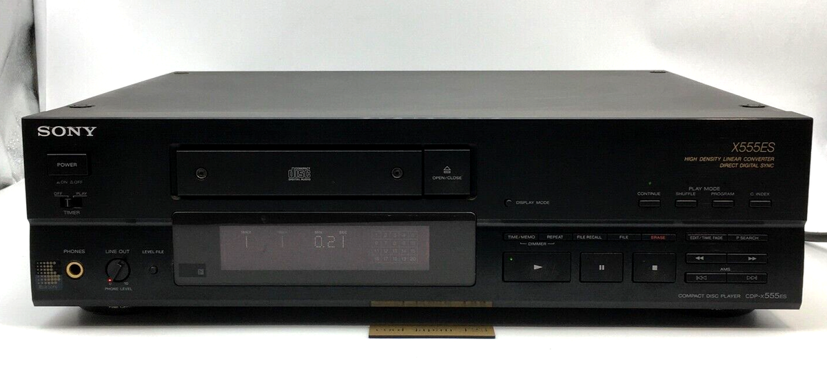 その他 Sony X555ES Sony CDP-X555ES CD Player High Density Linear Converter Walking