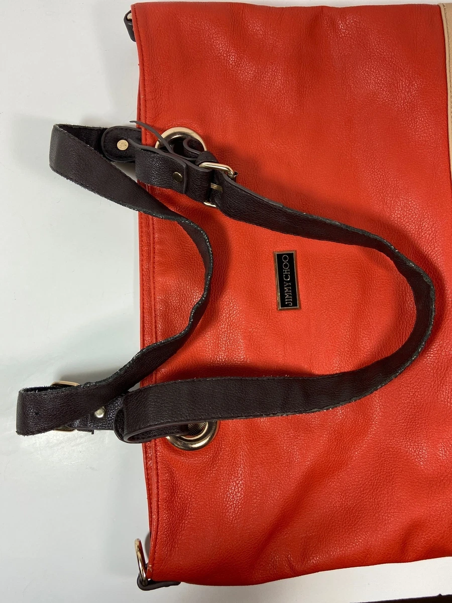 Jimmy choo orange purse sale