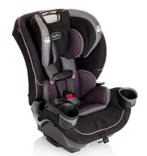 Evenflo EveryFit 4 in 1 Convertible Car Seat 39312380 Augusta New Exp. 01/2032