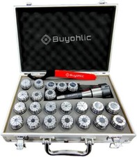 R8 Taper ER32 Collet Set, R8 ER32 Collet Holder Chuck Kit w/ 22 PCS Collets