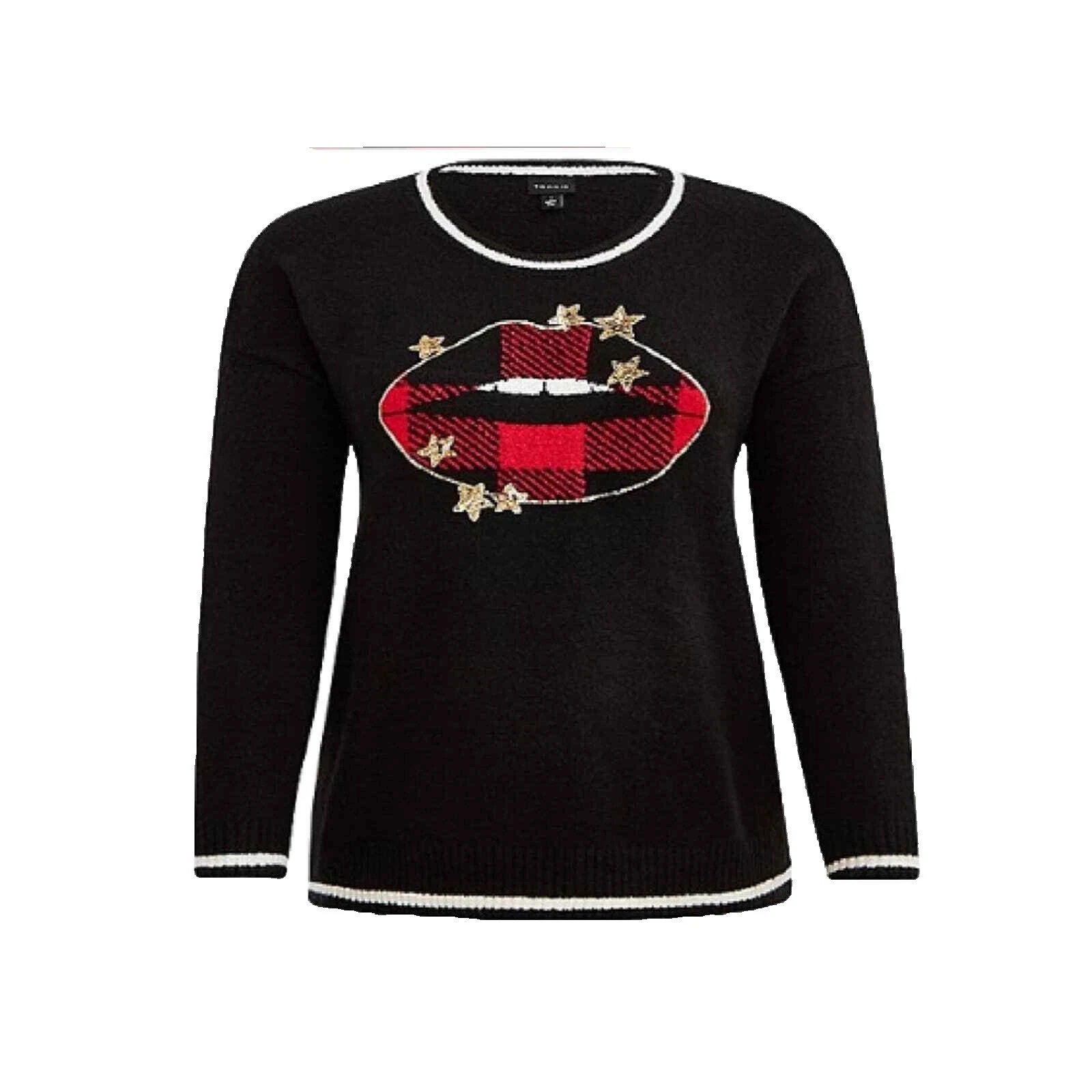 Plaid Plus Size Sweaters for Women