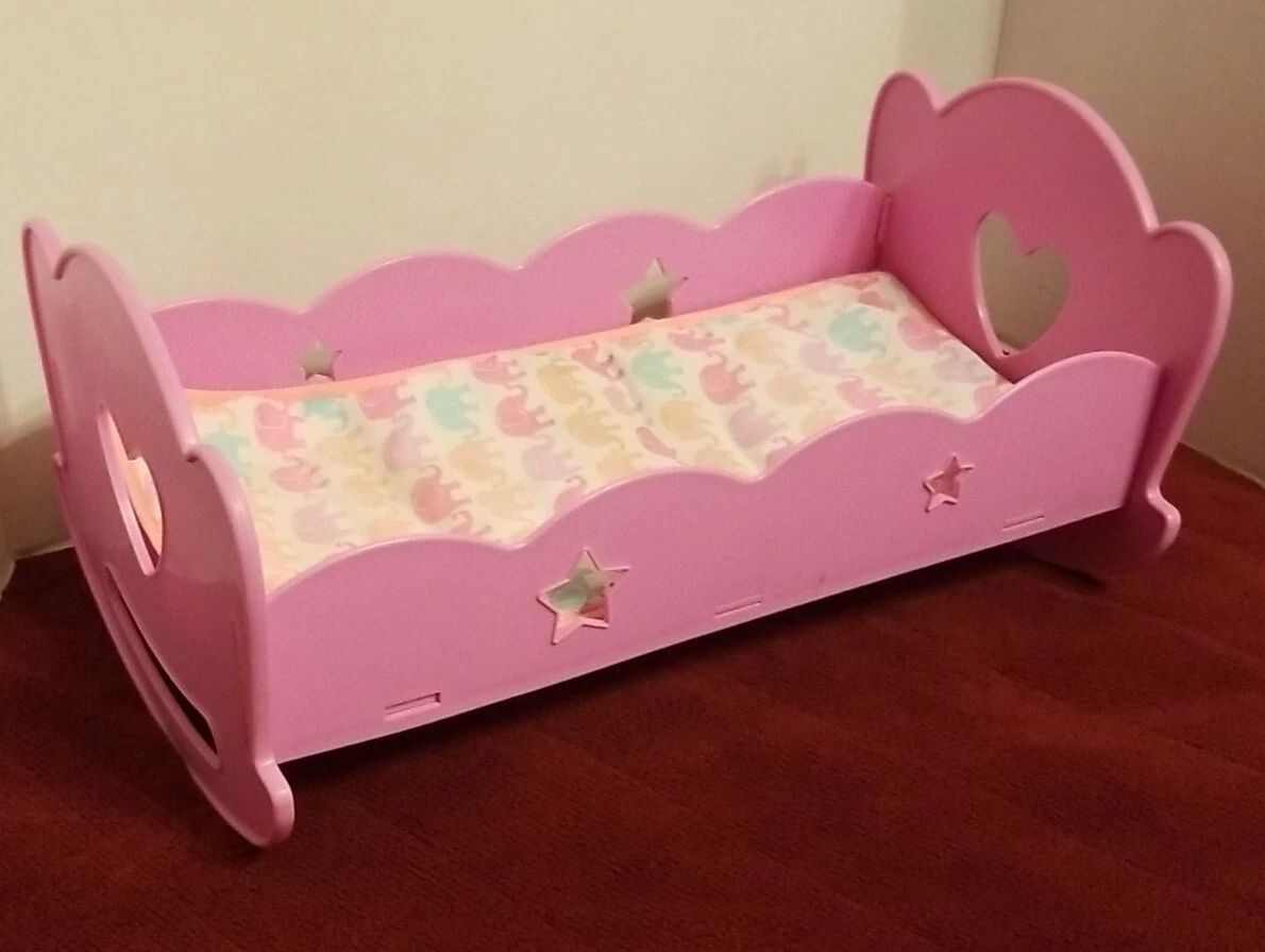 Plastic sale doll bed