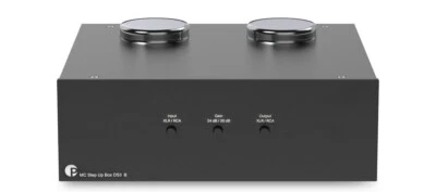Pro-Ject MC Step Up Box DS3 B -Step-up Transformator für MC, schwarz (UVP: 899€)