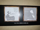 2-Piece Framed Art Set Decorative Wall Pictures * Brand New! * 12" X 12" Each — photo 5