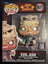 Funko Pop! Evil Ash #1671 - Army of Darkness - 2024 Hot Topic Scare Fair - NIB