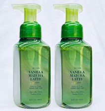 2 Bath  Body Works VANILLA MATCHA LATTE Gentle Foaming Hand Soap 8.75 oz
