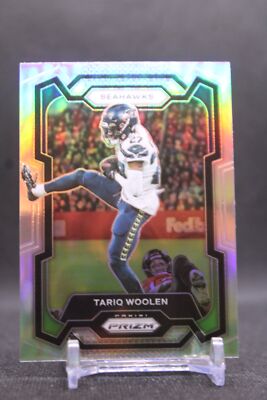 Tariq Woolen #263 2023 Panini Prizm Silver Seattle Seahawks