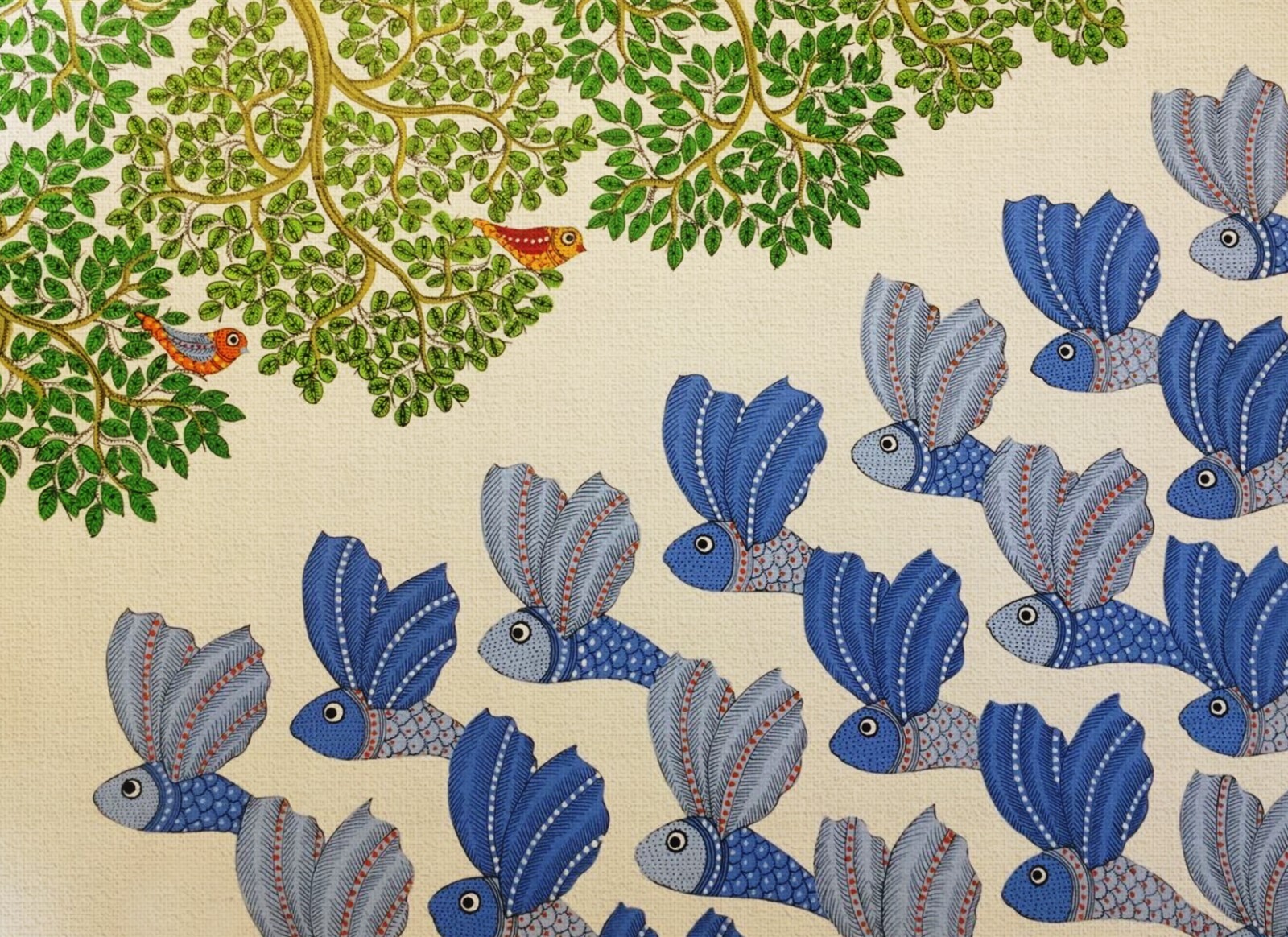 Nature | Handmade Painting | Handmade Paper | Acrylic Color