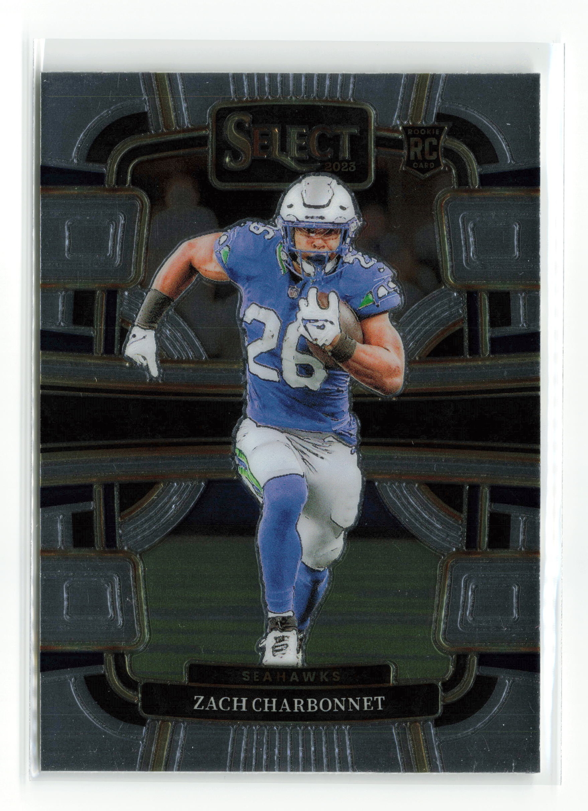ZACH CHARBONNET #86 RC 2023 PANINI SELECT SEAHAWKS