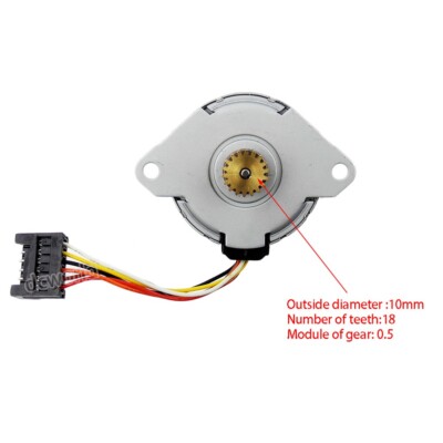 MITSUMI M35SP-7T DC 24V Stepper Motor 4-phase 6-wire DC