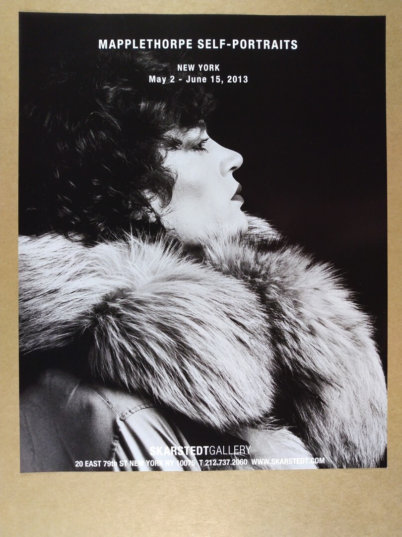 2013 Robert Mapplethorpe Self-Portraits Exhibition vintage print