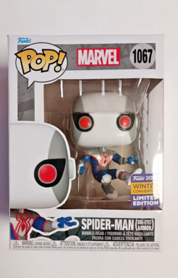 Spider-Man Funko POP PVC-Sammelfigur - Bug-Eyes Armour Limited Edition 1067 -Neu
