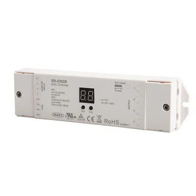 LED CONNEX DALI Dimmer SR-2302B 12-36V DC 4CH 5A - Bild 1 von 3