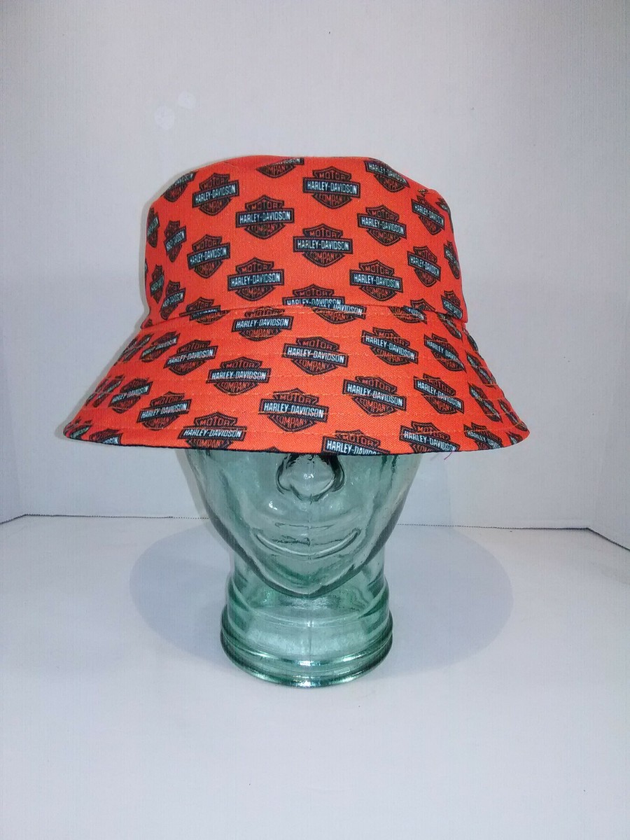MOTO MAYHEM GRAPHIC PRINT REVERSIBLE BUCKET HAT
