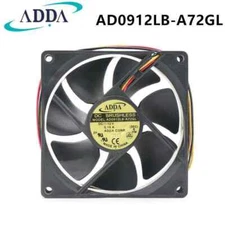 1PC ADDA Fan AD0912LB-A72GL DC 12V 0.13A 90*90*25mm 37.7CFM