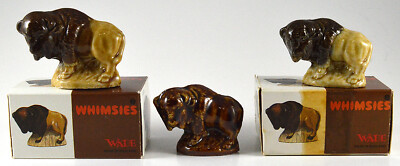 WADE BISON BUFFALO 3 VARIATIONS 1967-1984