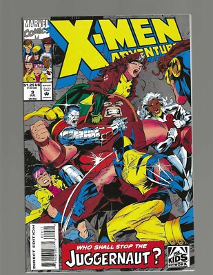 X-Men Adventures #9 (Marvel,1993) NM 9.4, Season I, Animated TV Show 