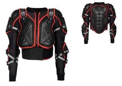WINNET Corpetto pettorina protezione integrale da bimbo per mini moto cross fuoristrada