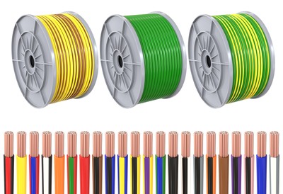 (0,52 /m) Auto Kabel Litze FLRy 0,75 - 1,5mm² Kfz Fahrzeugleitung 50 m Spule pkw