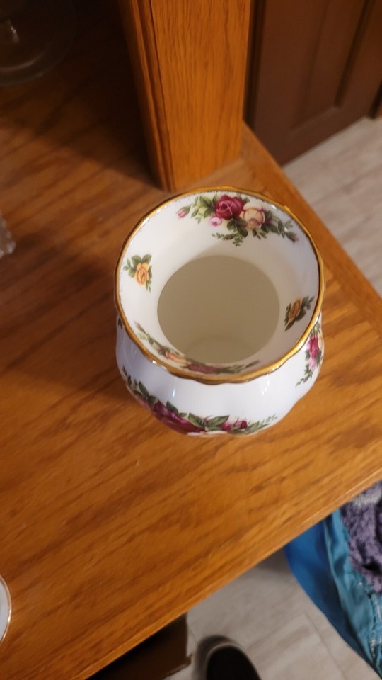 Royal Albert Old Country Roses Small Vase 7 1/8" eBay