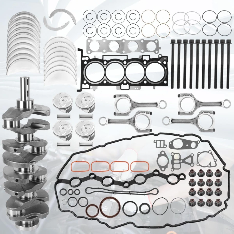 G4KJ Engine Rebuild Crankshaft for 2011-19 Hyundai Santa Fe Kia Sorento 2.4L - Image 4 of 4