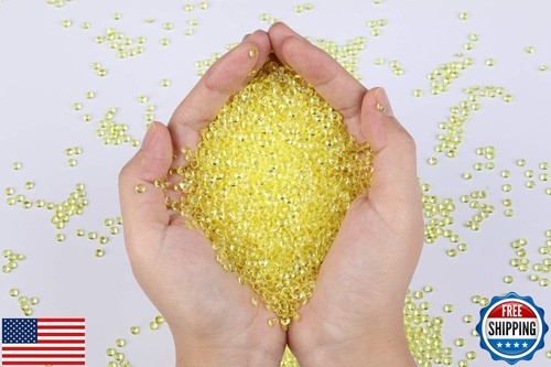 Gintoaria 10000 pcs/Pack Wedding Table Scatter Confetti Crystals Acrylic Diam - Picture 3 of 5