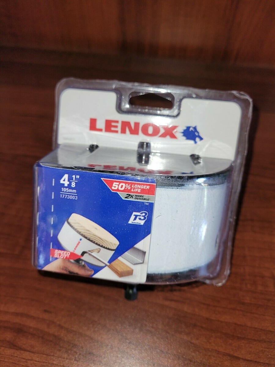 order T3♡ N4♡ Brand new LENOX T3 Arbored Hole Saw 4 1/8 Inch Bi Metal