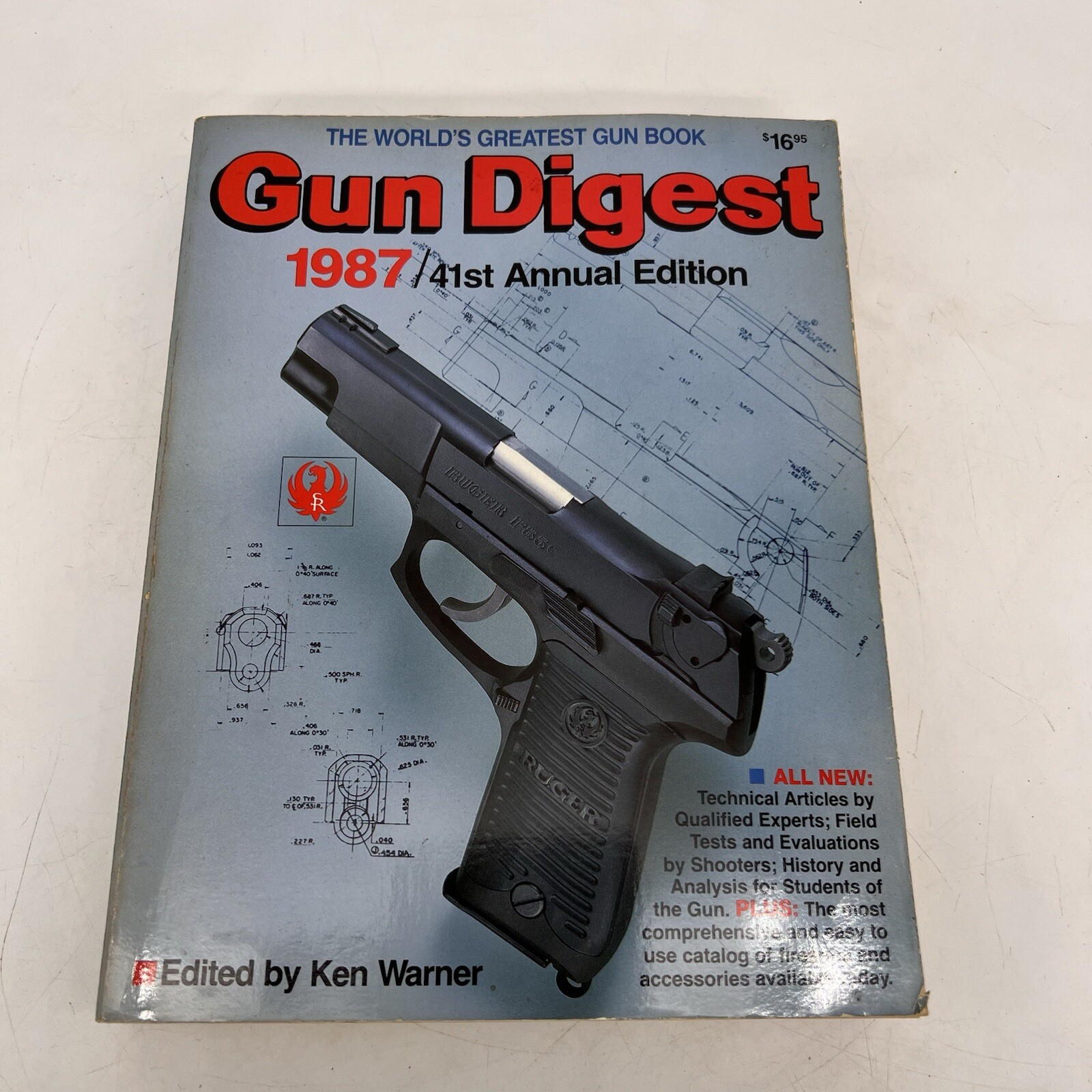 Gun Digest 1987 41st Annual Edition By Ken Warner Vintage