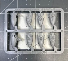 Warhammer HIGH ELF EMBOSSED SHIELDS Sprue elves middlehammer GW 2000 TOW BW25