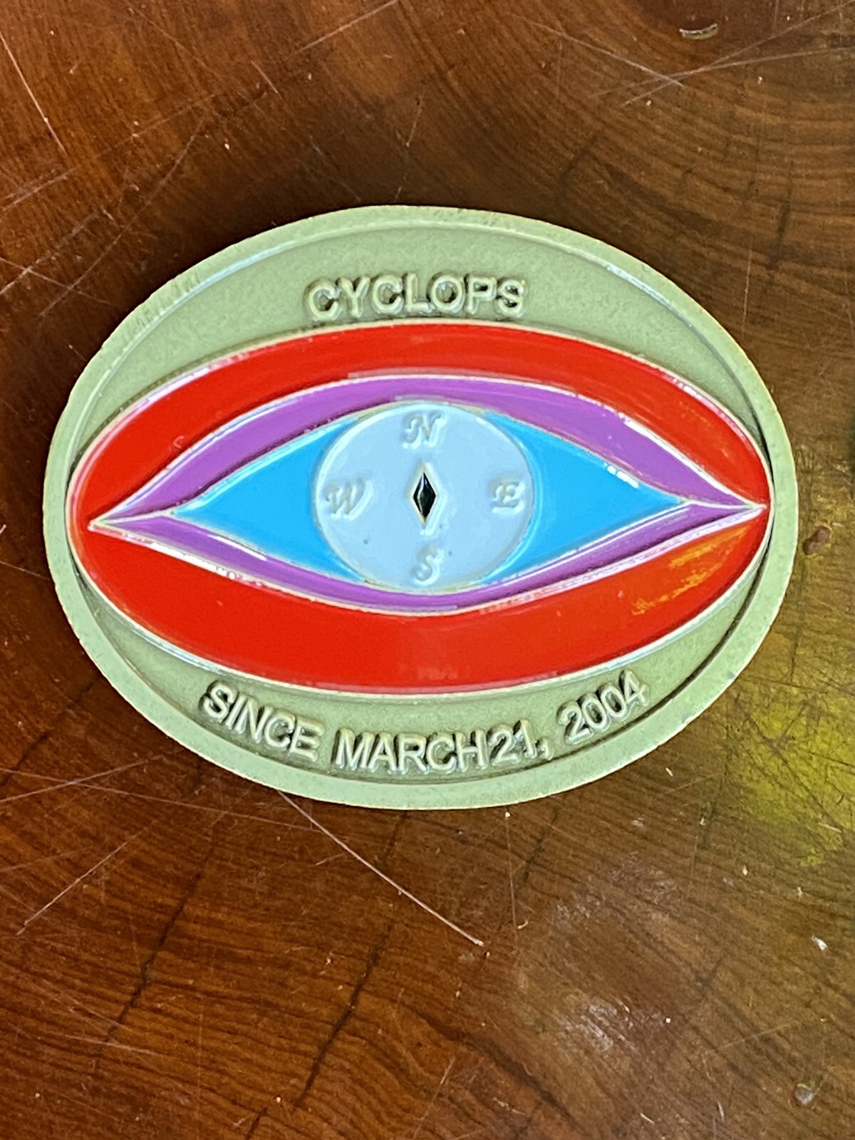 Cyclops Token Rare Geocoin Geocaching Token “SON OF CYCLOPS” 2004 | eBay