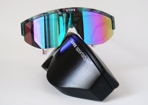 UVEX by Alpina RX Insert Made in Germany Shield Mint Sunglasses Macho Men Bike - Picture 2 of 23
