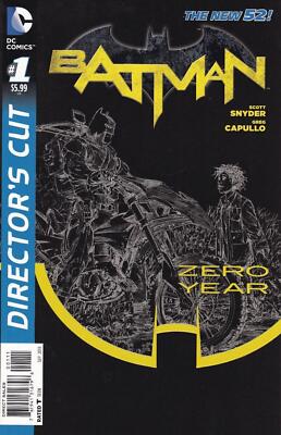 BATMAN ZERO YEAR DIRECTORS CUT #1 New 52 New Bagged Board 2011 Series DC Comics
