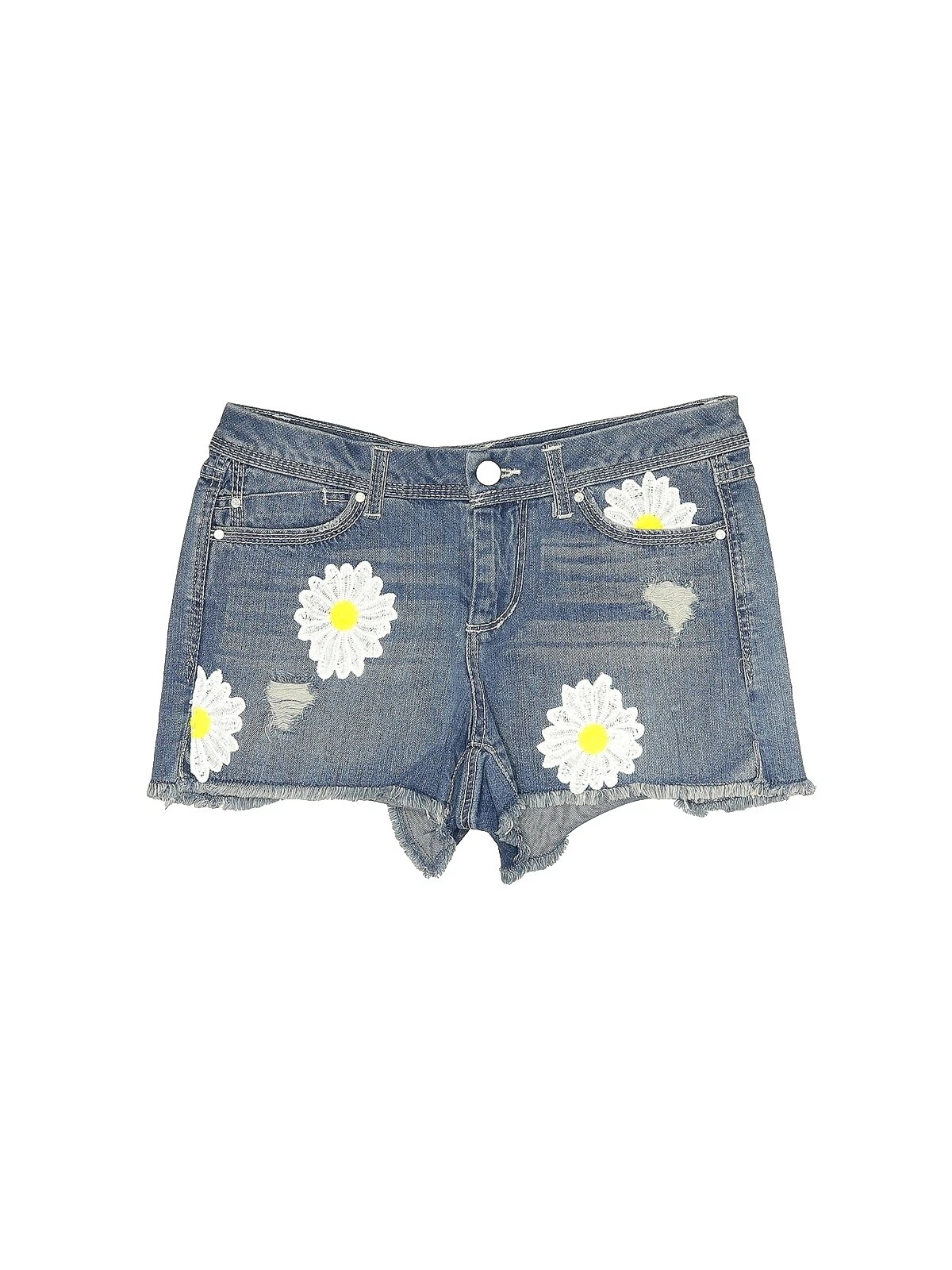 Algodón LC Lauren Conrad Mujer Pantalones Cortos Floral para De mujer