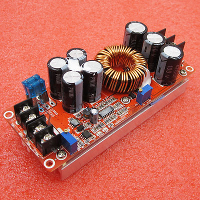 1200W 20A DC Converter Boost Car Step-up Power Supply Module 8-60V to 12-83V
